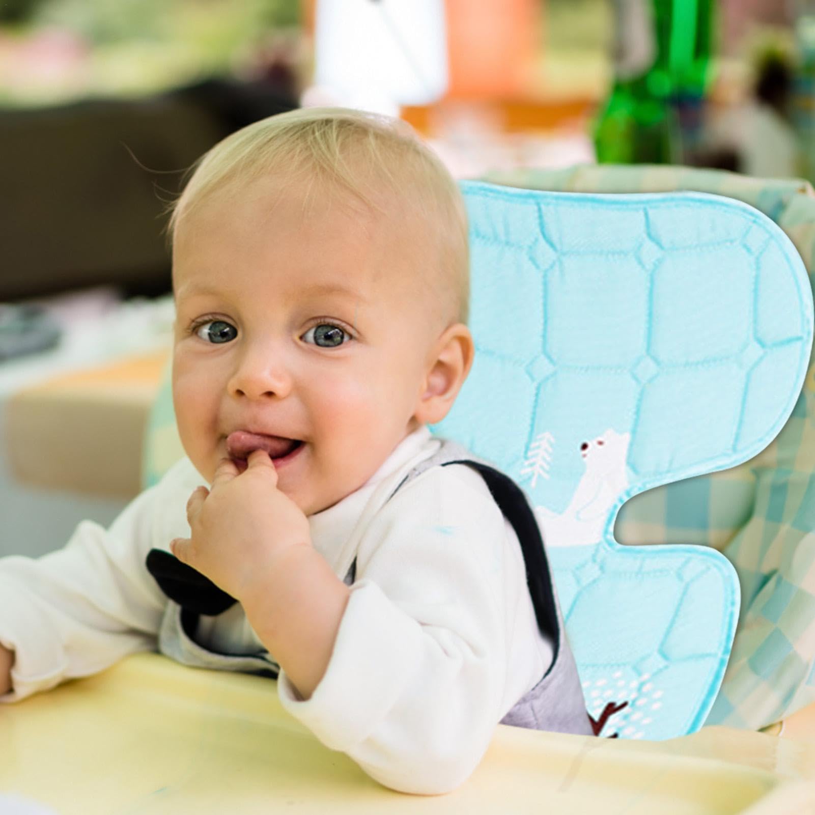Autositz Kühlkissen für Babys - Kinderwagen Kühlmatte, Atmungsaktive Sommersitzeinlage | 200g kühlt und schützt den Sitz vor Flecken, Sitz für Kinderwagen, Bugg'y und Kindersitz, Eiskühlmatte