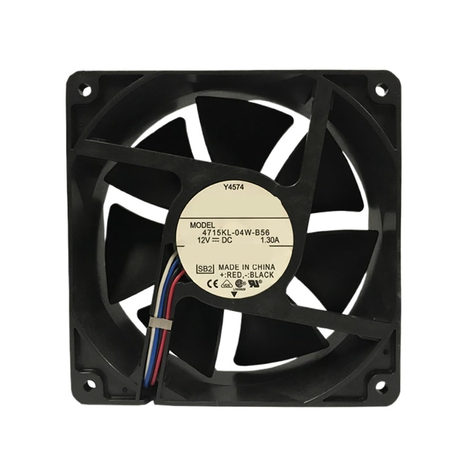 LZIKKGKI 4715KL-04W-B56 12038 DC12V 1.1A 12.5W 120x120 x38MM DC Cooling Fan