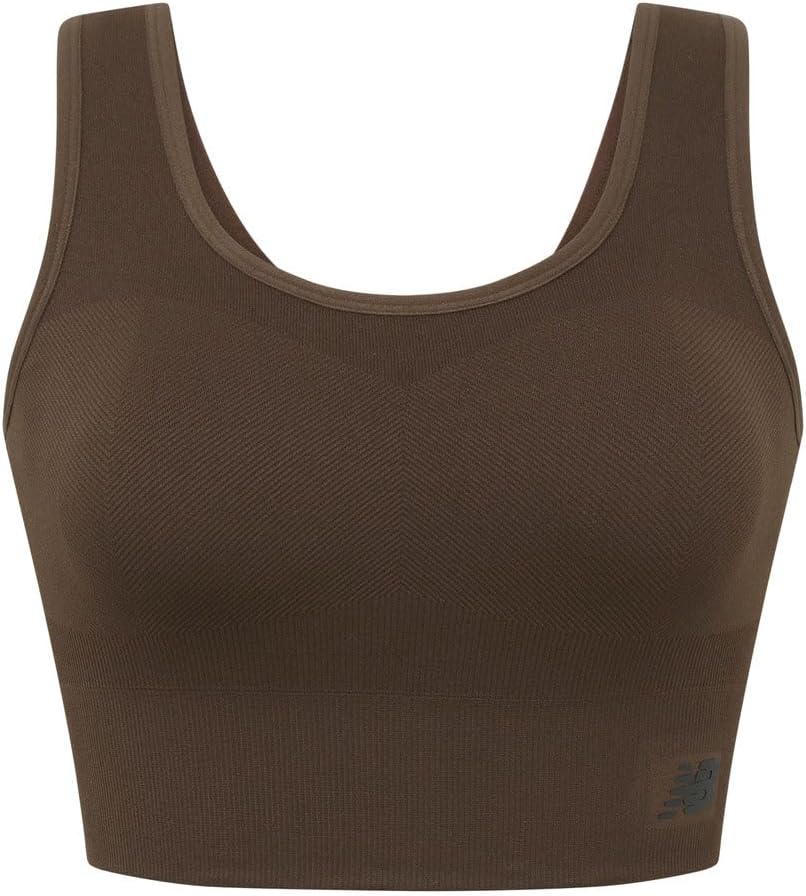New Balance Seamless Longline Sports Bra with Enhanced Support Straps