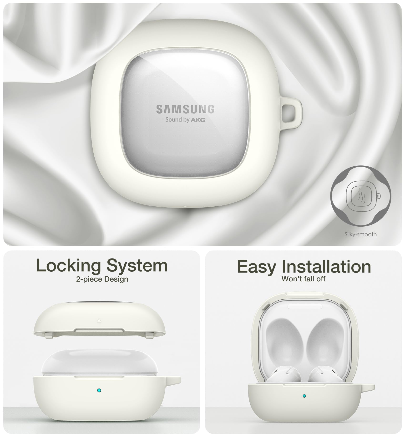 Amazon.com: SURITCH for Samsung Galaxy Buds 2 Pro Case(2022 