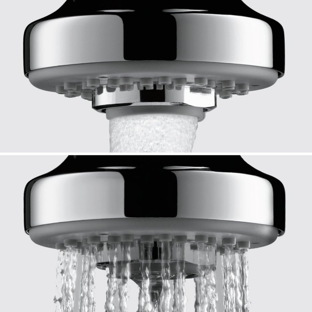 Modern Steel Optik Pull-Out Spray Kitchen Faucet in Chrome
