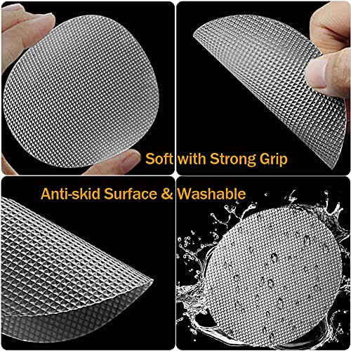 Daskfire Bath Tub Stickers, Non Slip Bathtub Treads, Anti Slip Shower Sticker, Safety Discs Decals Tape For Slippery Tubs Showeroom Floor Stairs(Slip Resistant Decals, Clear, 3.2" X 24 Pack) #TOP1