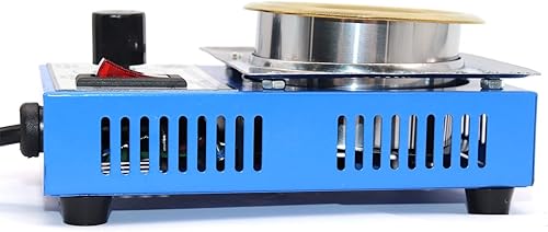 Miniatura 6 de Olla de soldadura sin plomo de 1.969 in 110 V 150 W con capacidad de 17.64 oz y raspador de pasta de soldadura BGA para soldadura y baño de soldadura