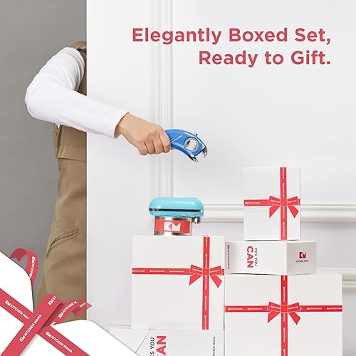 Miniatura 2 de Kitchen Mama Set de regalo eléctrico abrelatas y abrebotellas de cerveza, ideas de regalo para mujeres, regalos técnicos para mujeres, abrelatas