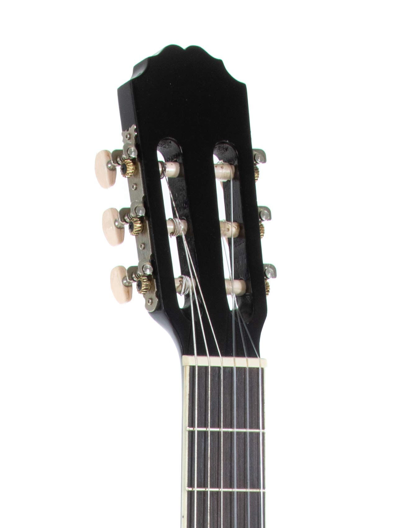 GEWA gitara klasyczna Basic Plus 3/4, świerkowy top, korpus lipowy, kolor czarny