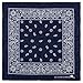 Elephant Brand Bandanas 100% cotton since 1898-12 Pack (Navy)