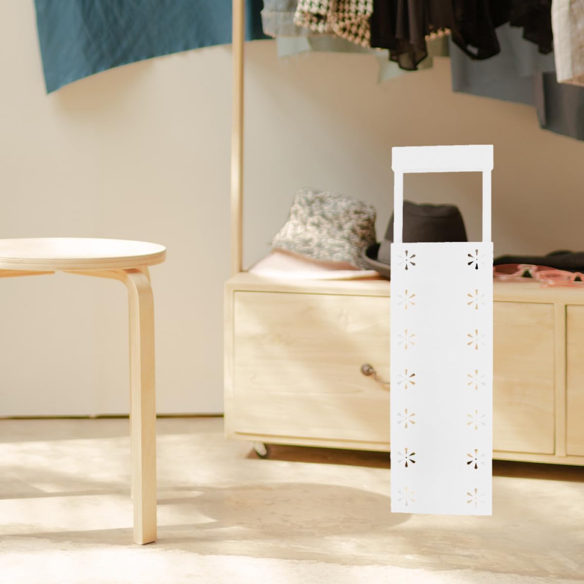 3pcs Adjustable Closet Tension Shelf Rack, Expandable Wardrobe Divider Storage Organizer, 32-48cm Length X 10cm Width, Closet Shelf for Cupboard and Clothing Storage