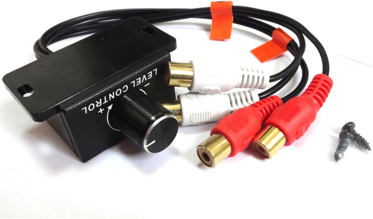 For Pac Universal Car Amplifier Bass Knob Rca Gain Level Amp Volume