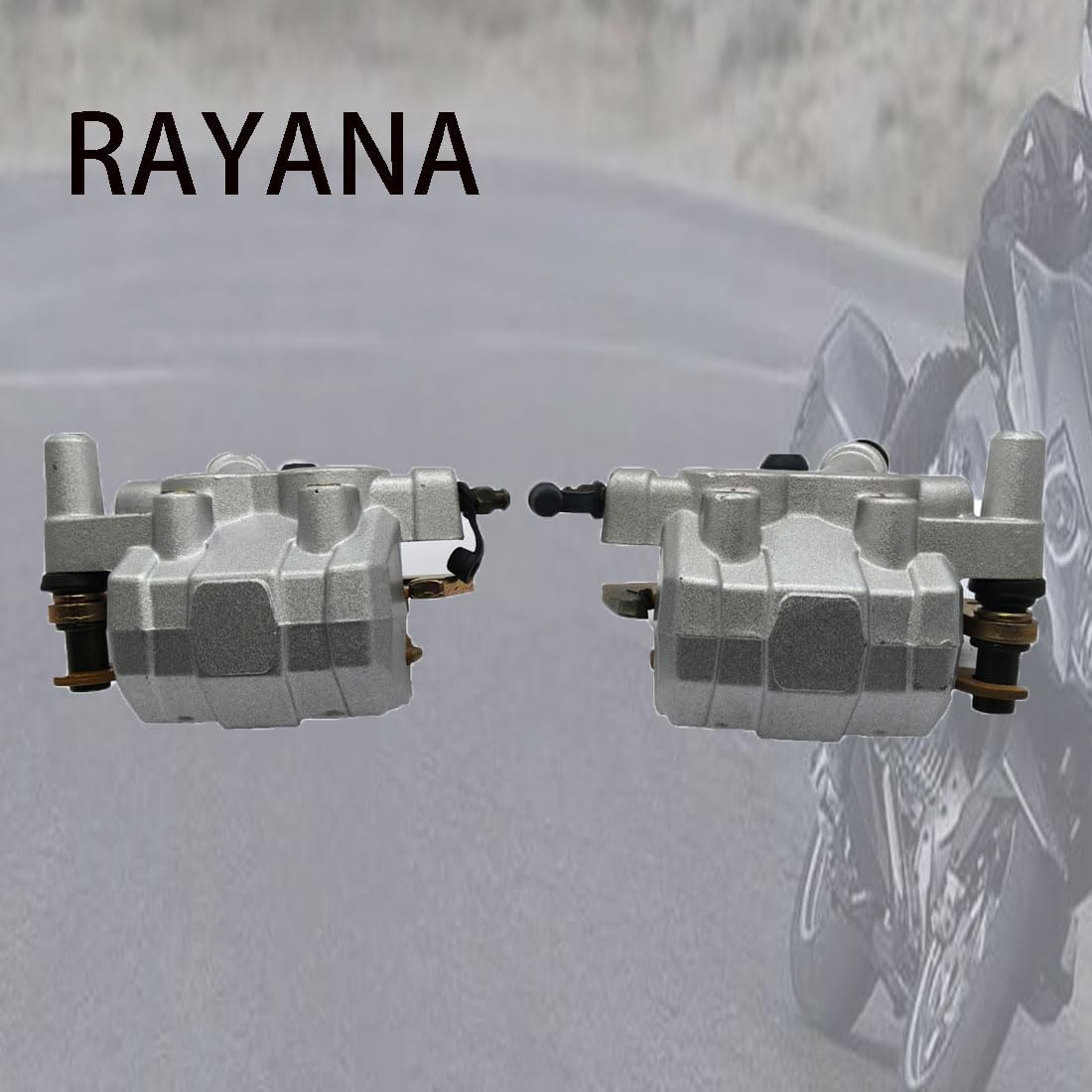 RAYANA Left Right Front Brake Calipers Compatible for Kawasaki Teryx4 750 800 KRT750 KRT800 Teryx 800 KRF800 43080-0165 43080-0166