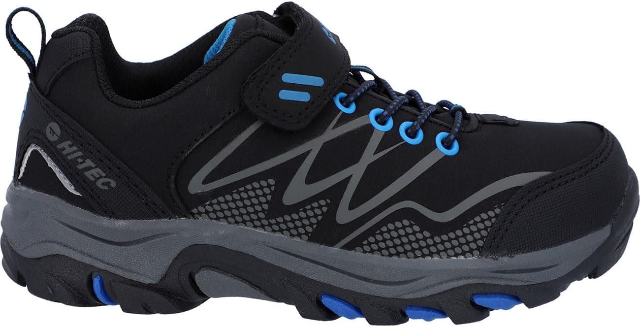 HI-TEC Boy's Blackout Low Junior High Rise Hiking Boots