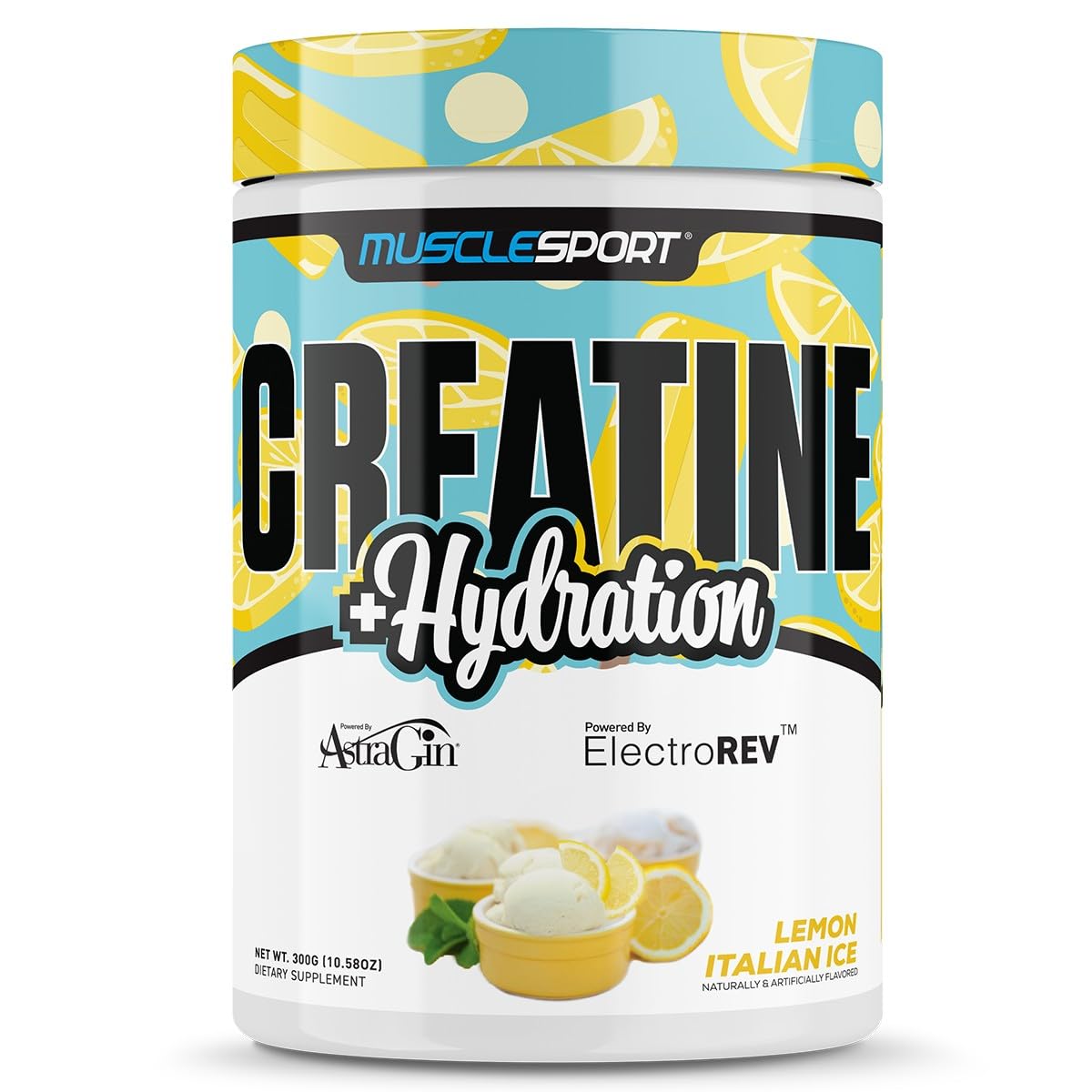 Creatine Hydration 300g Lemon Italian Ice