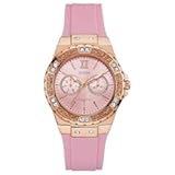 Women's Stainless Steel + Stain Resistant Silicone Watch