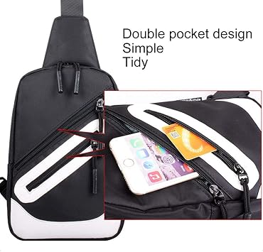 Backpack Waist Shoulder bag Nylon compatible with Caterpillar CAT S61 2018 - Black