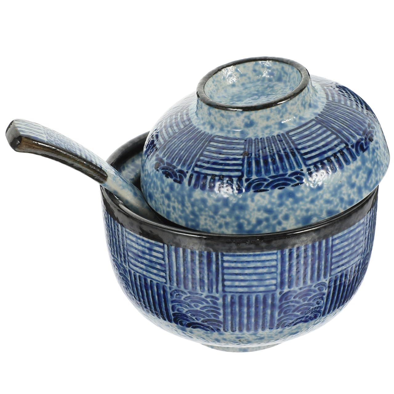 Bols à soupe miso japonais traditionnels en céramique Kichvoe, vaisselle fine et durable