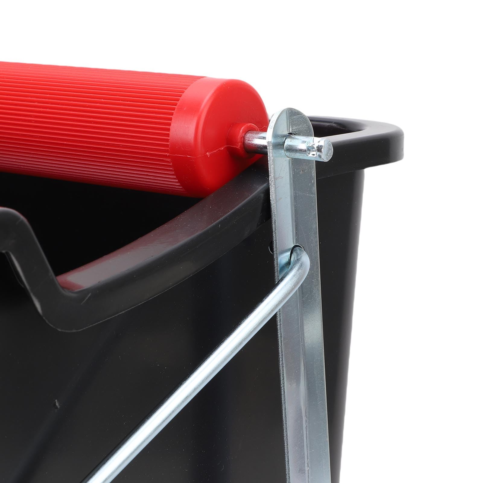 Generic de Cubo de Fregona Giratoria, Cubo de Limpieza de Suelo de 14L de Metal ABS Resistente con Pedal para Limpieza Marina y Doméstica