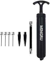 MINGRU Pompe à Ballon pour Basket-Ball, Football, Volley-Ball, Rugby, de l'eau Polo Boule et Autres Produits gonflables...