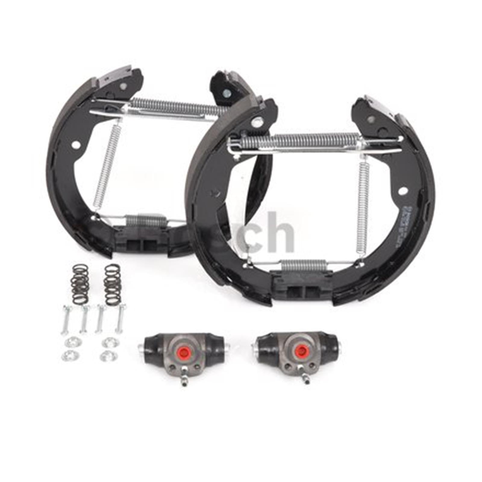 Bremstrommeln Ø230mm Backen Satz | 2x 254303, 0204114632 (pr-Nr.: 1KN/1KC) Kompatibel mit Octavia I (1U2),Octavia I Combi (1U5),Polo V (6R1, 6C1),Roomster (5J7)
