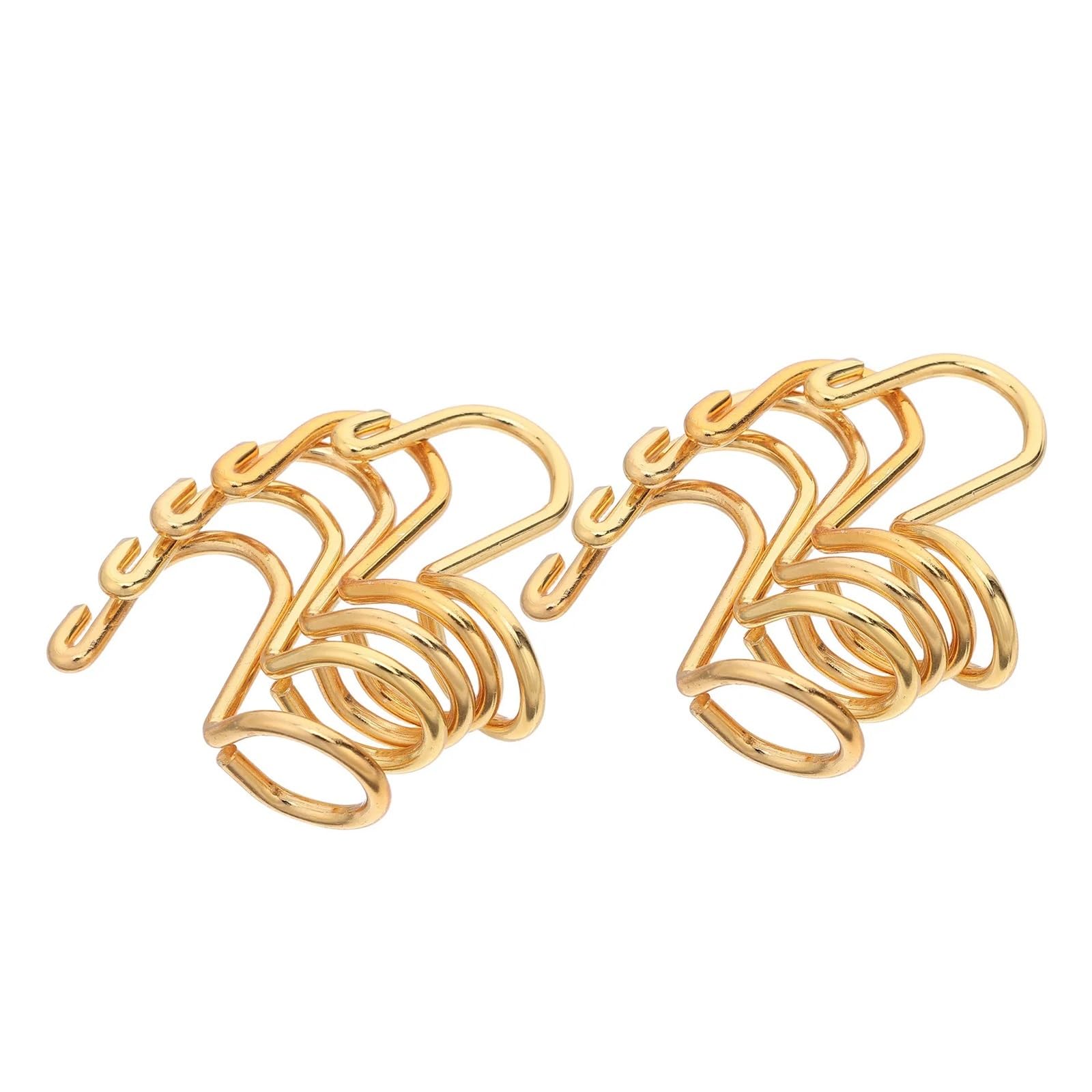 Hangers for Clothes Space Savers 50Pcs Clothes Hanger Connector Hooks Space Saving Vertical Hanging Solution Stable Metal Link Clips for All Wardrobe