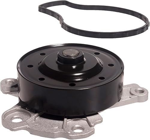 TUCAREST AW6351 Kit de bomba de agua profesional con junta (para 1.8L L4 1798cc) Compatible con 09-19 To-yota Corolla (2ZR-FE ENG.), 09-14 Matrix