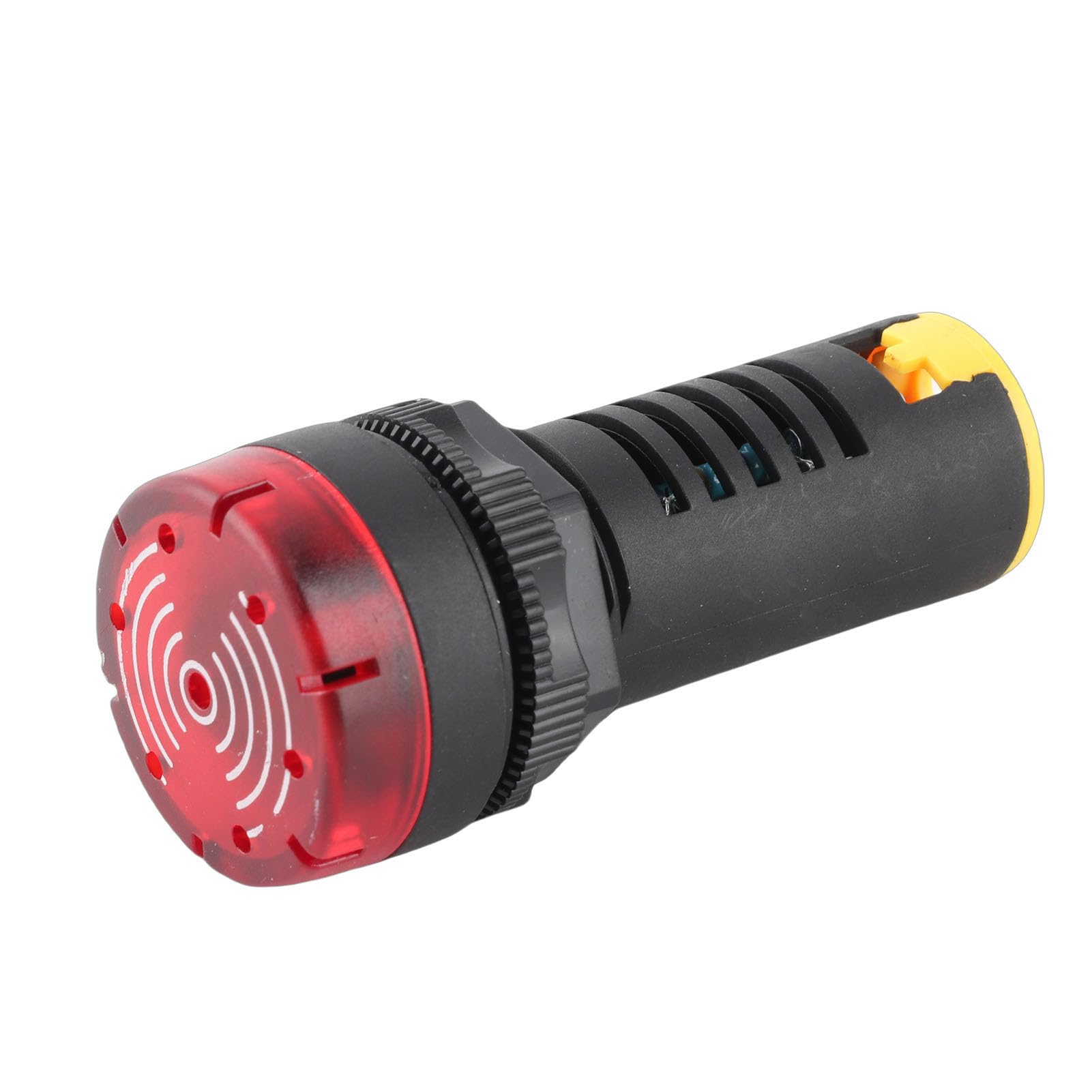 BERM® 10 Pz/Scatola LED Buzzer 22mm Diametro, AD16-22SM Indicatore luminoso rosso lampeggiante Lampada Buzzer AC / DC24V