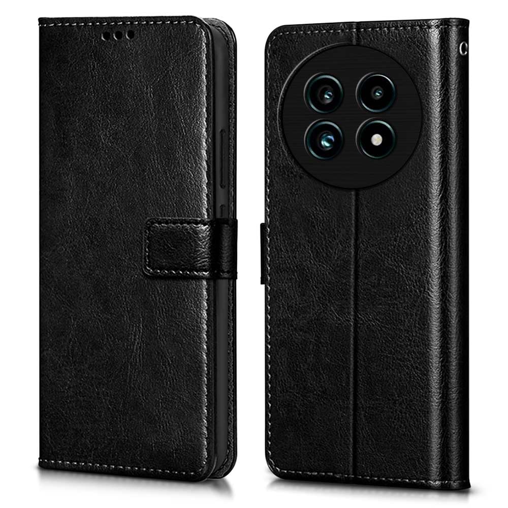 WOW IMAGINE Shock Proof Flip Cover Back Case Cover for Realme 13 Pro 5G | Realme 13 Pro Plus 5G (Flexible | Leather Finish | Card Pockets Wallet & Stand | Black) (B0DBDDSLTH) Amazon Price History, Amazon Price Tracker