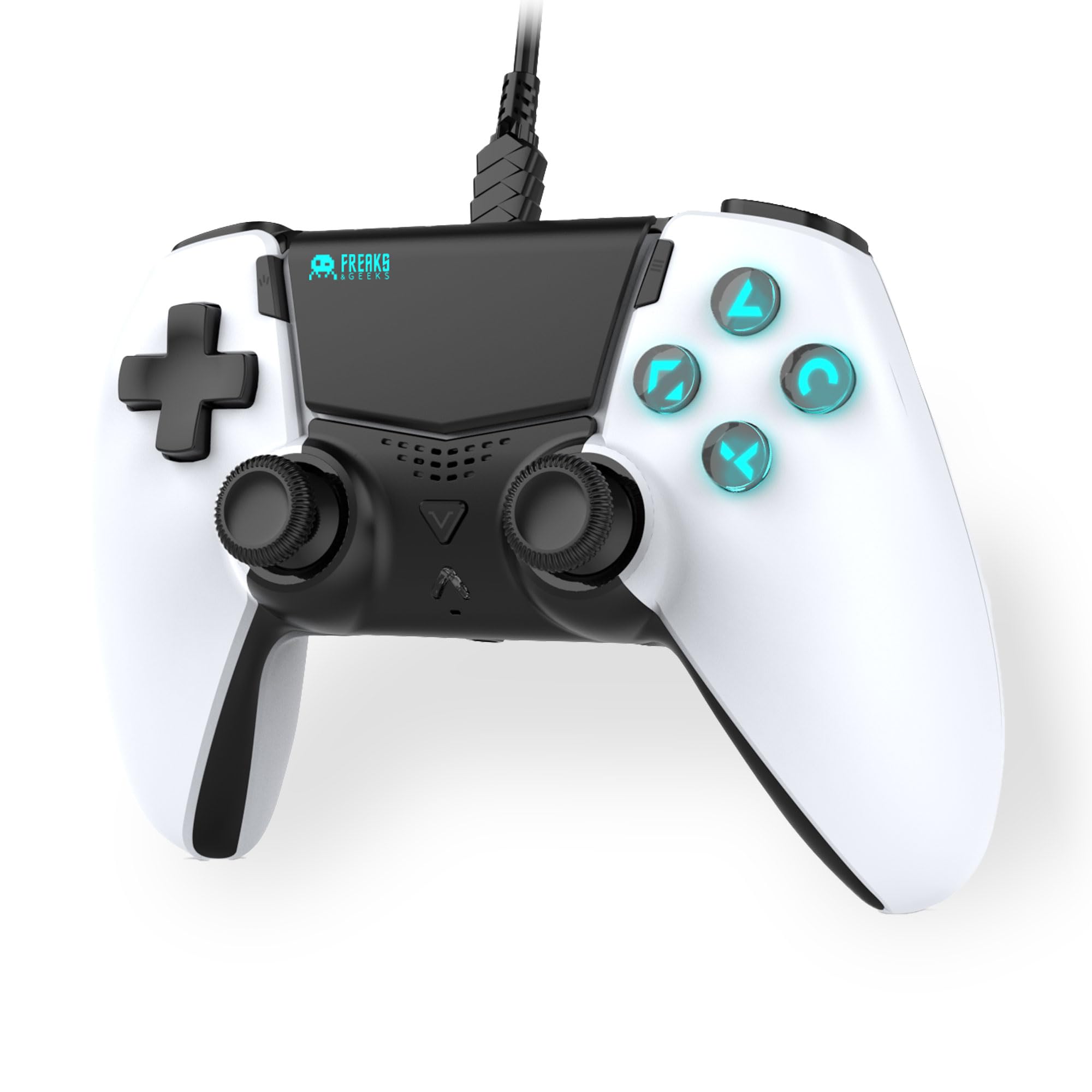 Freaks and Geeks-Manette Filaire pour PS5 & PS5 slim- Câble 3M