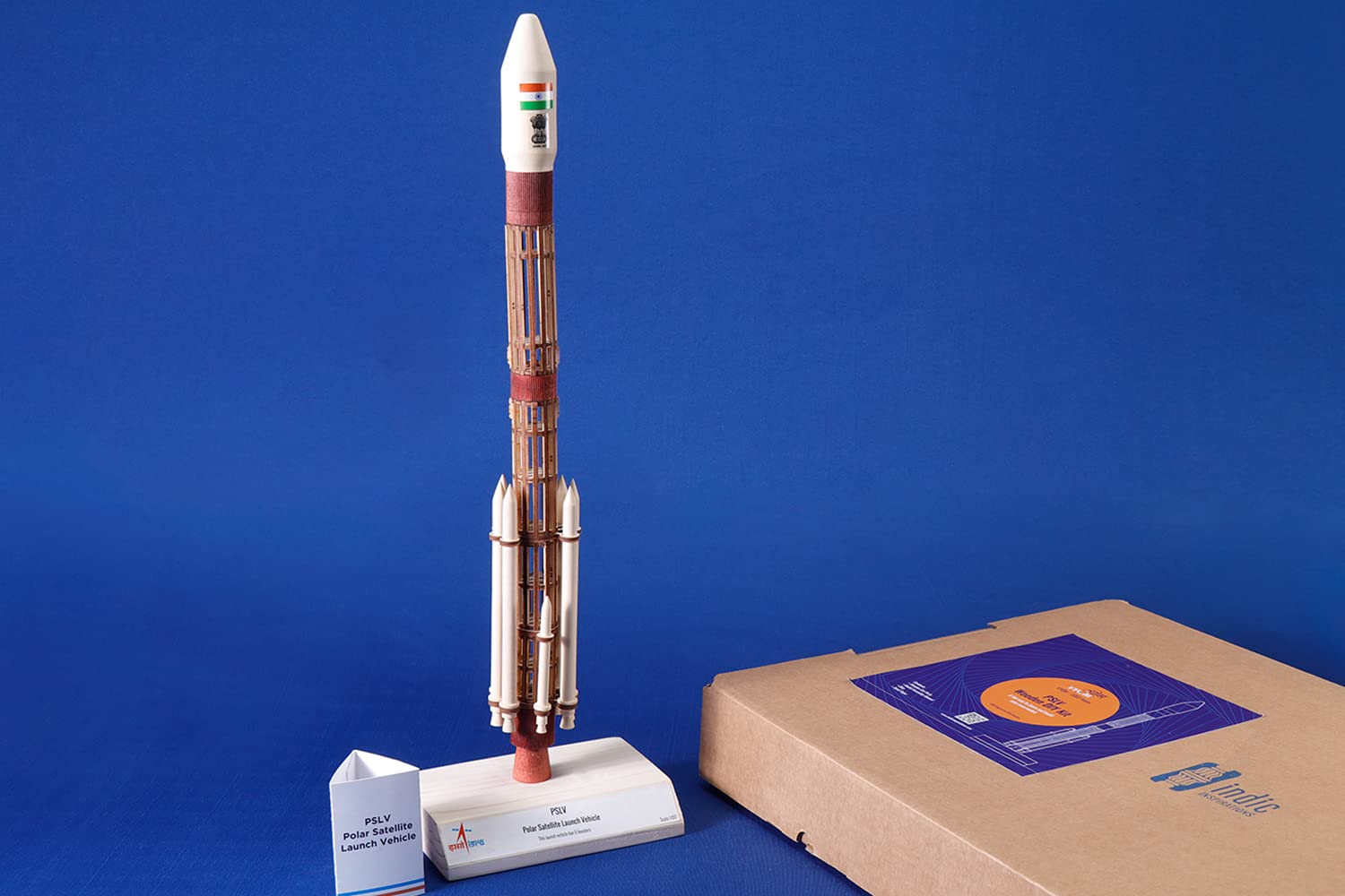 Indic Inspirations ISRO PSLV Rocket 1:100 DIY Kit 4