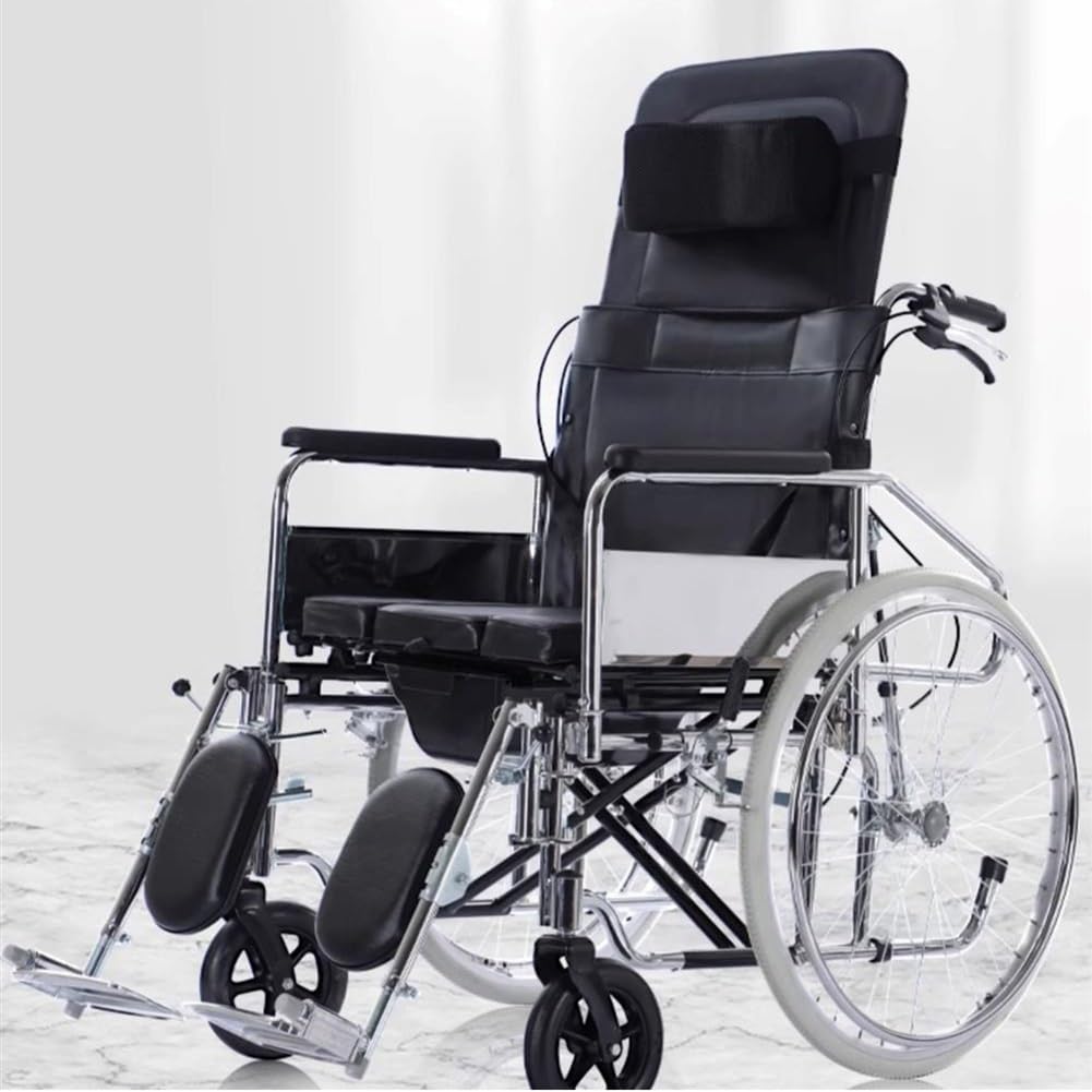 1 Par de Ruedas Traseras de Repuesto para Silla de Ruedas de 24 pulgadas, 24 x 1 3/8 Inflables Neumáticos, Rodamientos de 12 mm (1/2"), Accesorios Manuales para Silla de Ruedas