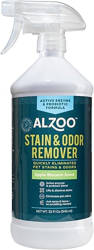 ALZOO Removedor de manchas y olores, levanta y disuelve rápidamente las manchas de mascotas y ayuda a eliminar olores, ingredientes activos 100% a disponible en Yaxa Venezuela