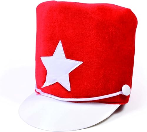 Bristol Novelty BH512 Red Majorette Sombrero de fieltro suave, unisex, adulto, talla única
