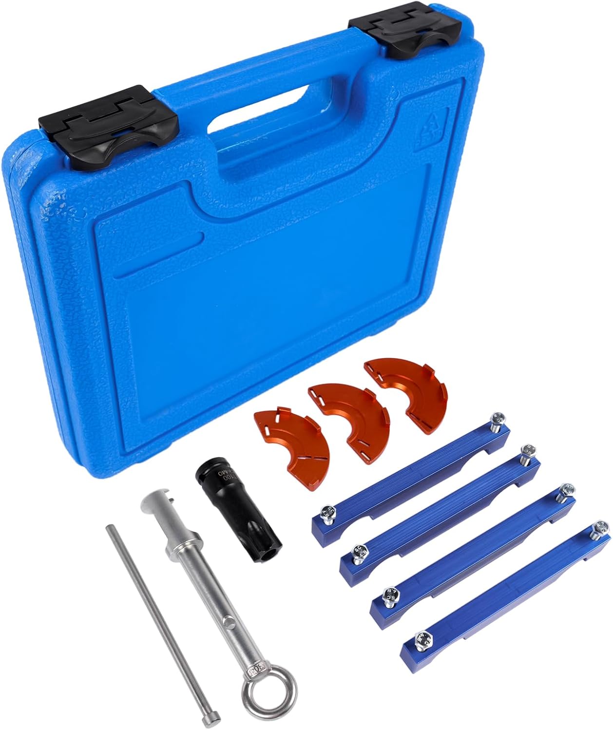 Engine Timing Tool Kit Replacement for Mercedes M276 M278 M157 Engines with 3Pcs Camshaft Adjuster Tool T100 Camshaft Socket Fuel Injector Puller 276589014000 278589002300 278589003300