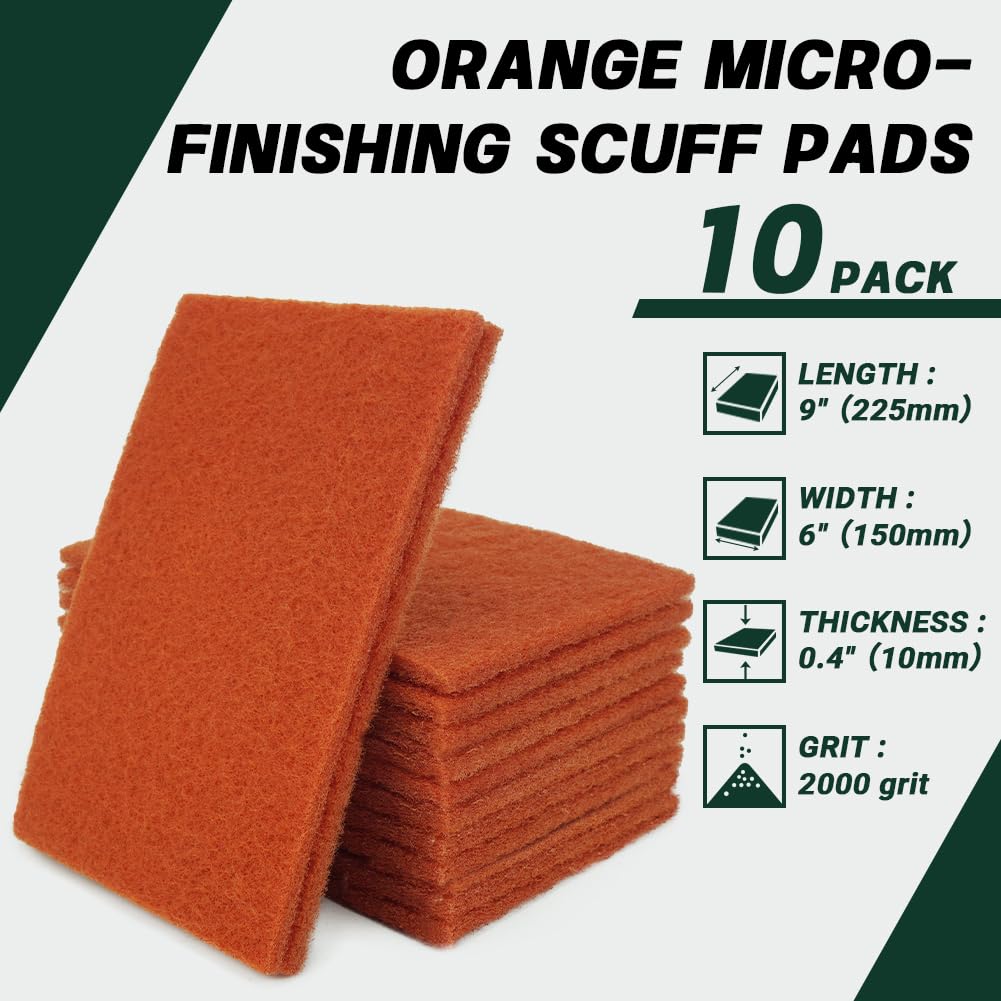 Sciskle Micro-Finishing Scuff Pads - 10 Pack -2