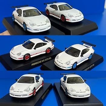 京商　1/64ミニカー　ポルシェ　7台セット Amazon | 京商1/64 ポルシェ911GT3RS 赤&青2台セット 911 GT3 RS