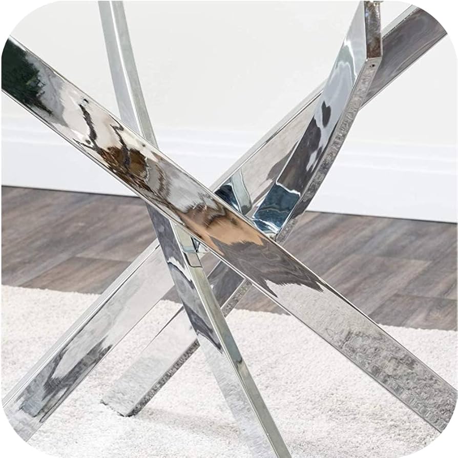 レトロスタイル 円形テーブル クローム脚 roomnhome-br-7289-672846_720x.