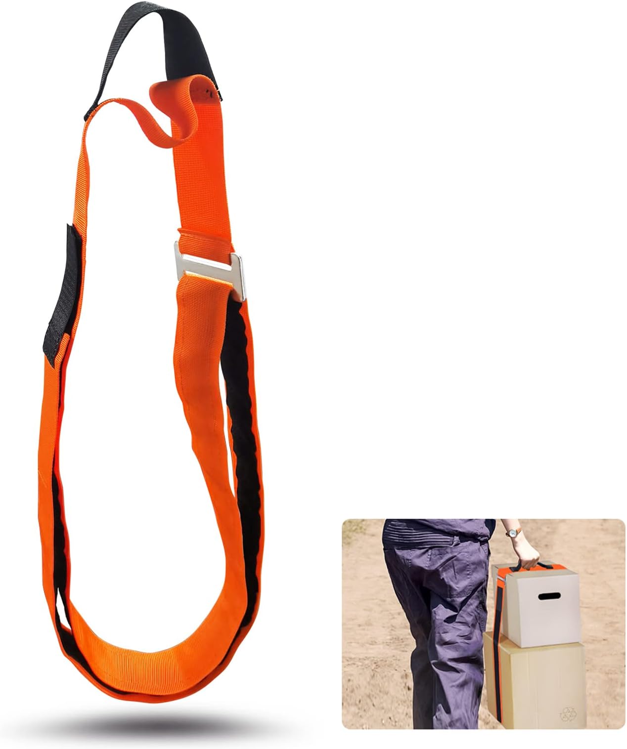 Adjustable Lifting Moving Straps, IFOUCTY 2 Pack Lifting