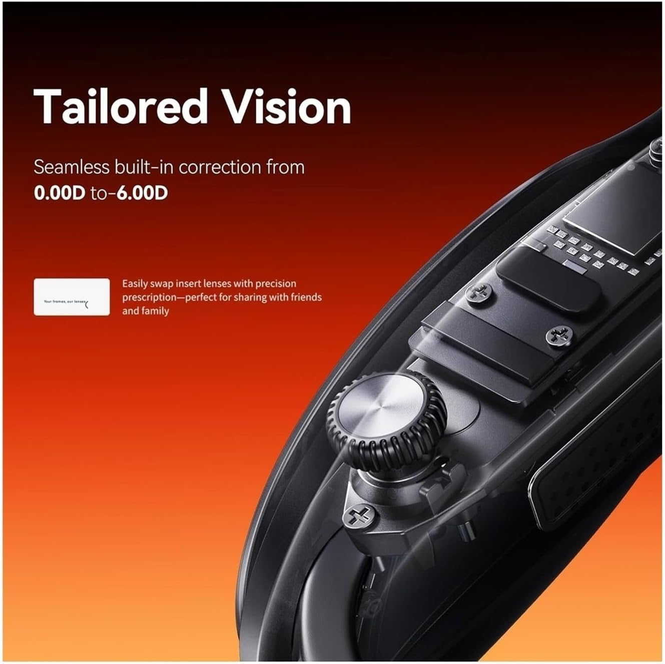 Compatible for Rokid Max2 AR Glasses 3D Smart AR Glasses 8GB+128GB HD 90Hz Refresh Rate Supports AI Voice Operation Charge While Using Function
