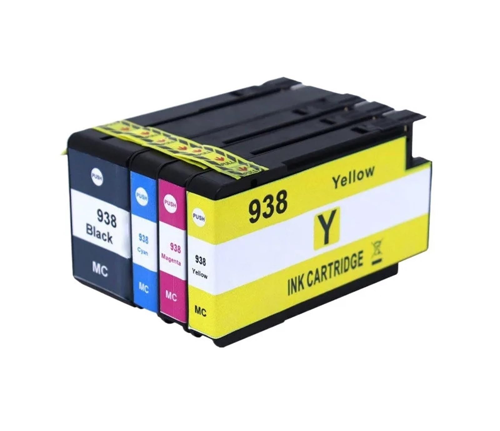 938XL Cartuccia Inchiostro Compatibile Con HP OfficeJet Pro 9120 | Stampa for ufficio, uso aziendale, testo chiaro, flusso di inchiostro stabile, facile sostituzione