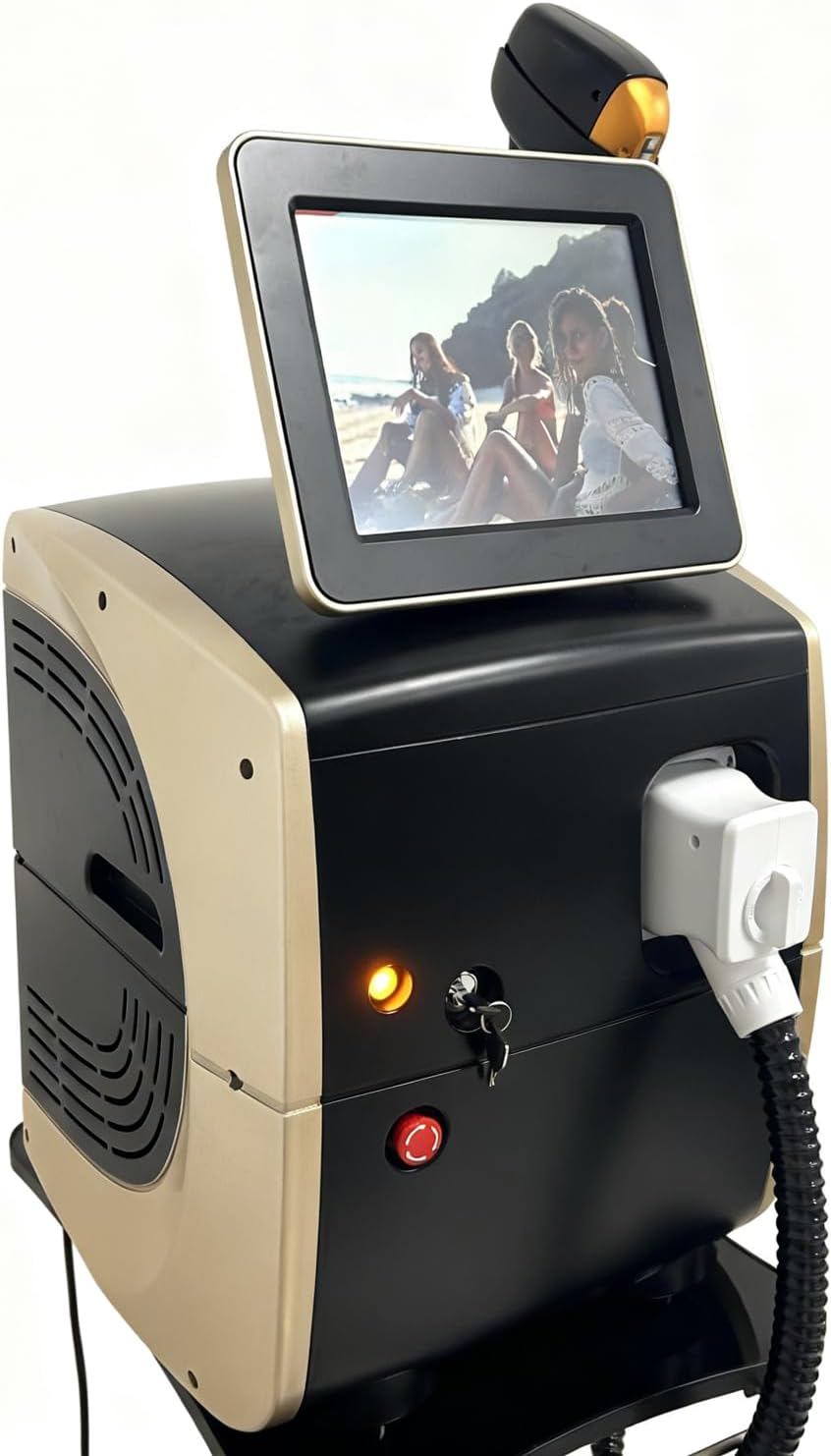 Freezing Point Painless Hair Removal Device, Women Men Permanently Body Hair Removal Machine for Salon Beauty Home Use