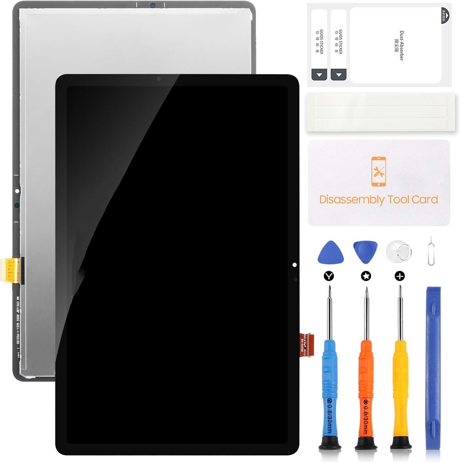 Screen Replacement for Samsung Galaxy Tab S10 Lite SM-X400 LCD Screen for Samsung Galaxy Tab S10 Lite 5G SM-X406 SM-X406B LCD Display Touch Digitizer Glass Full Assembly with Tools Black