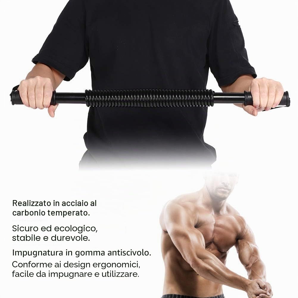 Alomejor Power Twister Arm Attrezzo Ginnico per Fitness della Spalla per Muscoli del Petto e delle Spalle Ricambio