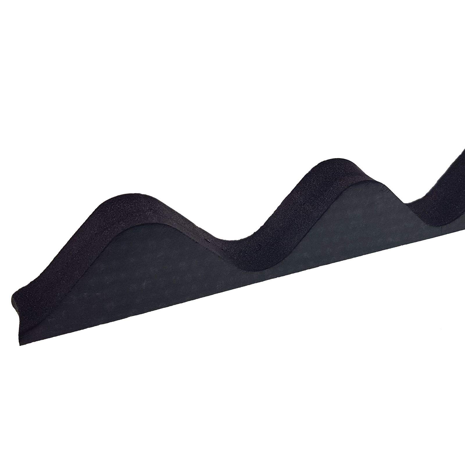 Buy Black Corrugated Sheet Foam Filler Eaves Purlin Roof Closure Online