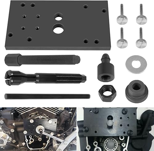 Kit de herramientas instalador de cojinetes de agujas de árbol de levas interior M8 y extractor de extracción apto para Harley Davidson Milwaukee