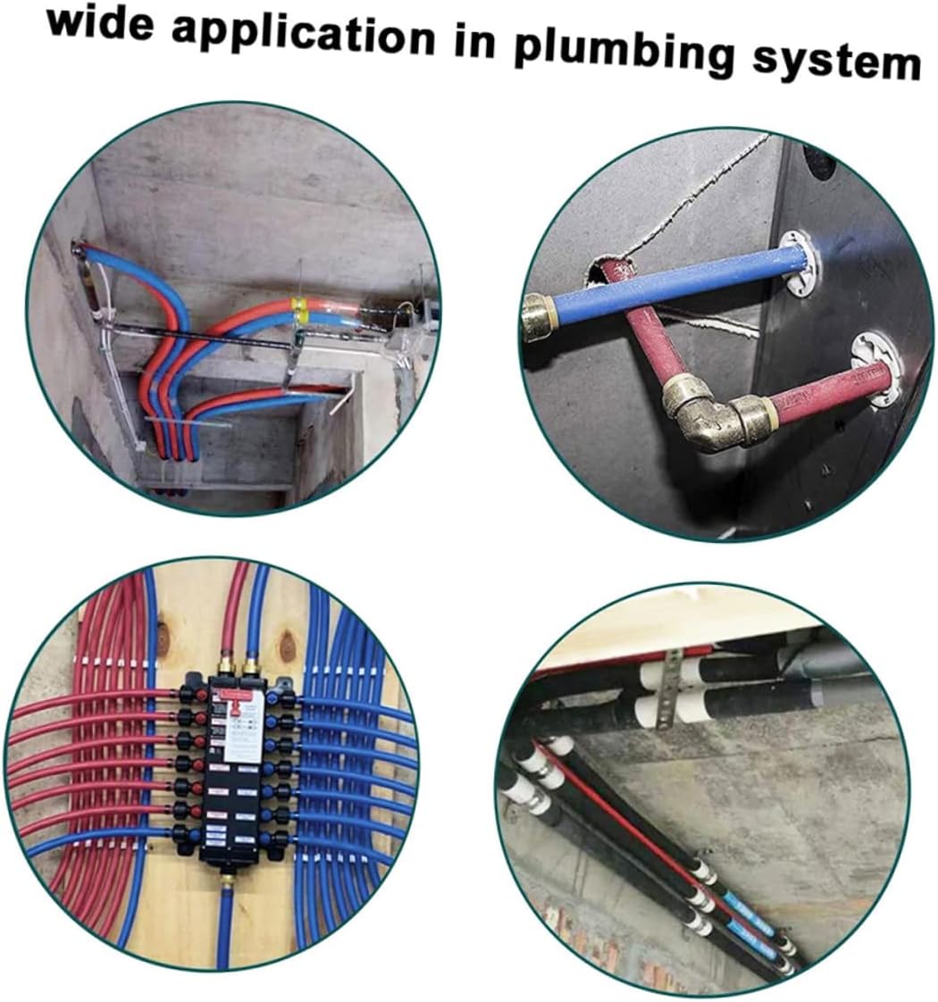 Unomor 130pcs 5.8-21mm Hose Clamp Pipe Snap Tube Clip Single Ear Hose Clip Stainless Steel Hose Clip Silver