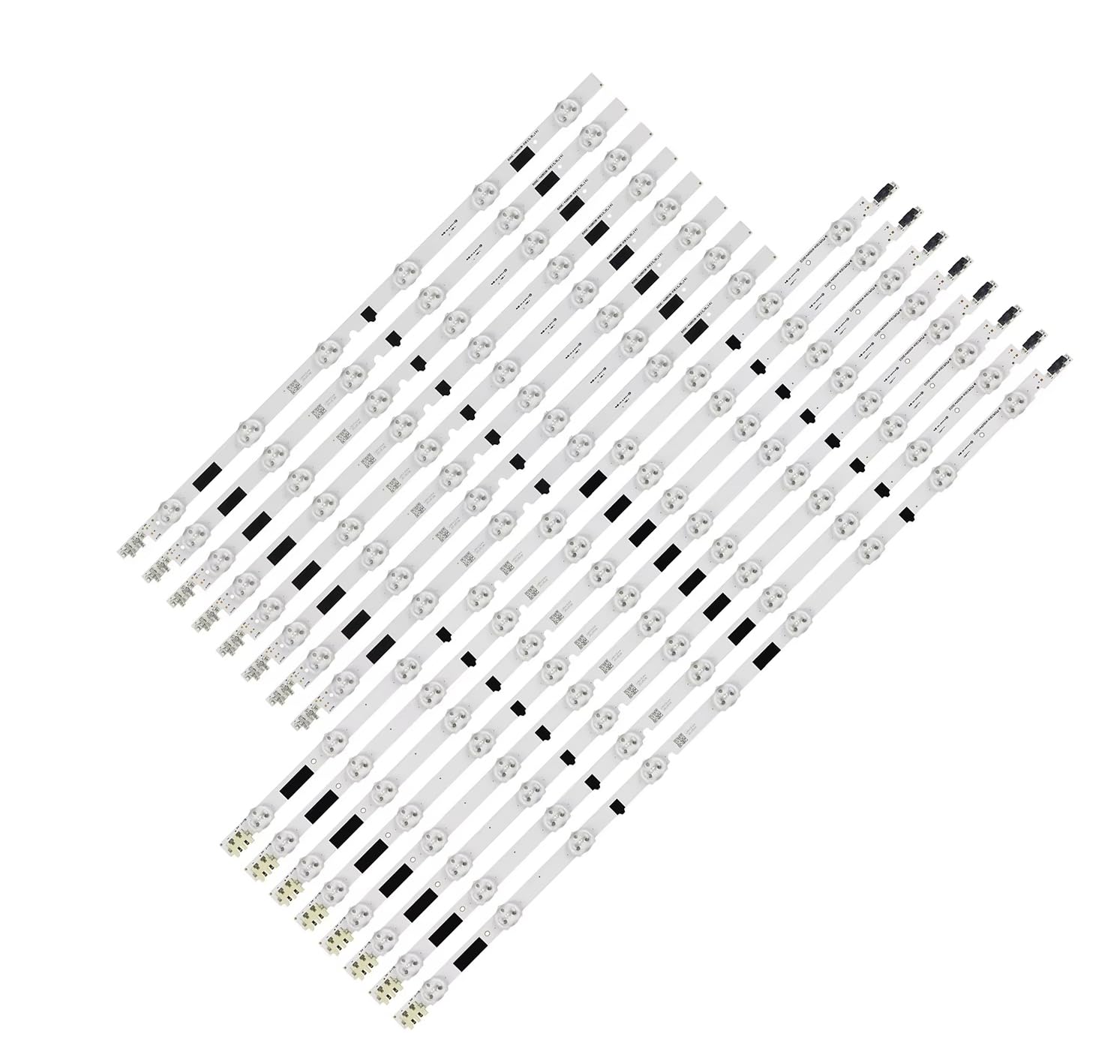 Generico kit completo 16 barre led RETROILLUMINAZIONE - compatibile con TV samsung 46" D2GE-460-SCA-R3/B 2013SVS46F-L/R UE46F BN96-25308A - ricambio premium con biadesivo