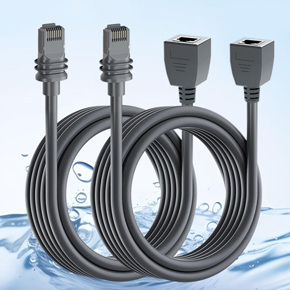 Adaptateur Ethernet haute vitesse pour Starlink V3, couplage d'extension-réparation étanche, signal Internet, câble de réception à double blindage (0,5 m)