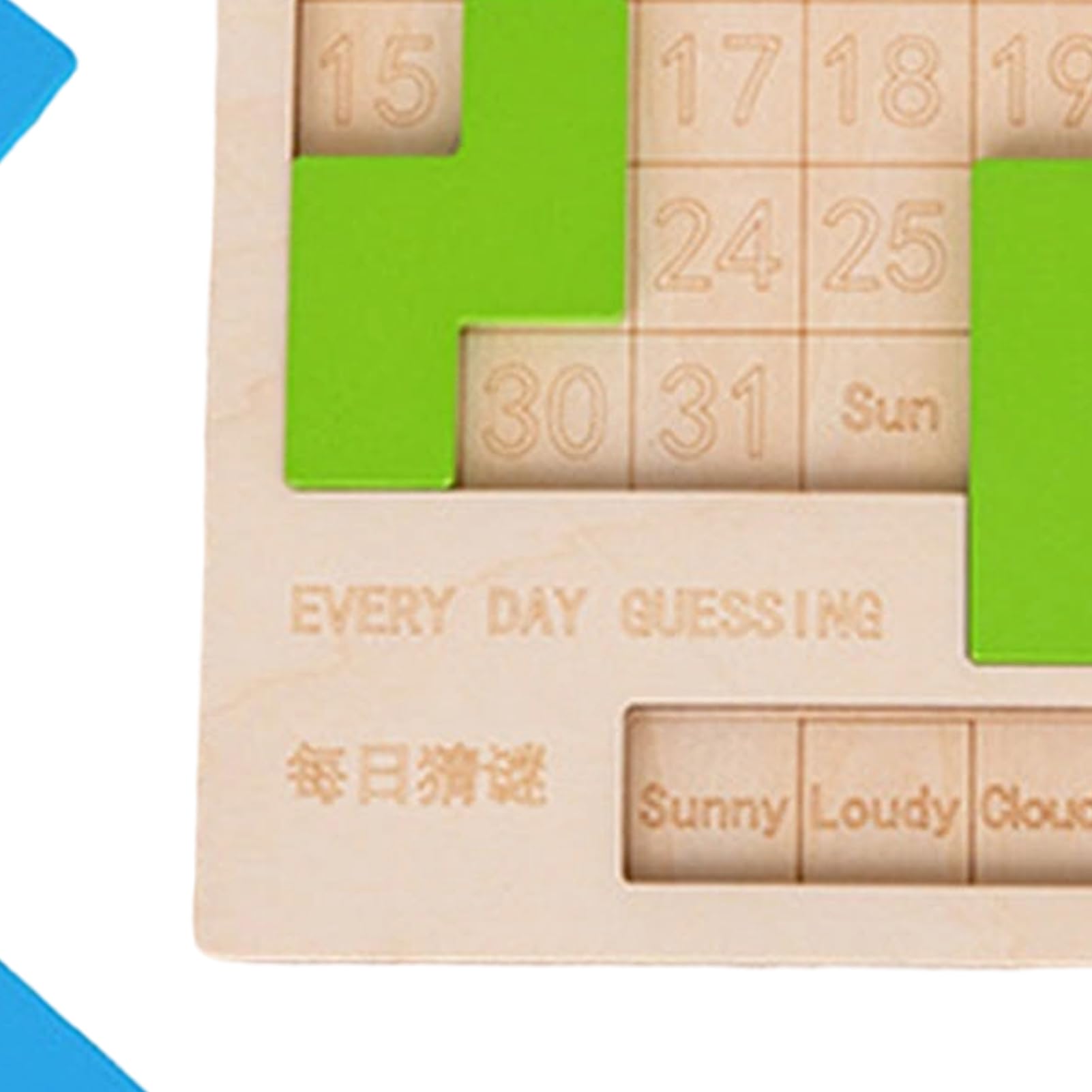 Jouet Puzzle Calendrier | Entraînement Logique Interactif,Jouet Puzzle Calendrier Quotidien Énigmiste,Pour Garçons Enfants Dans La Chambre Et Les Déplacements