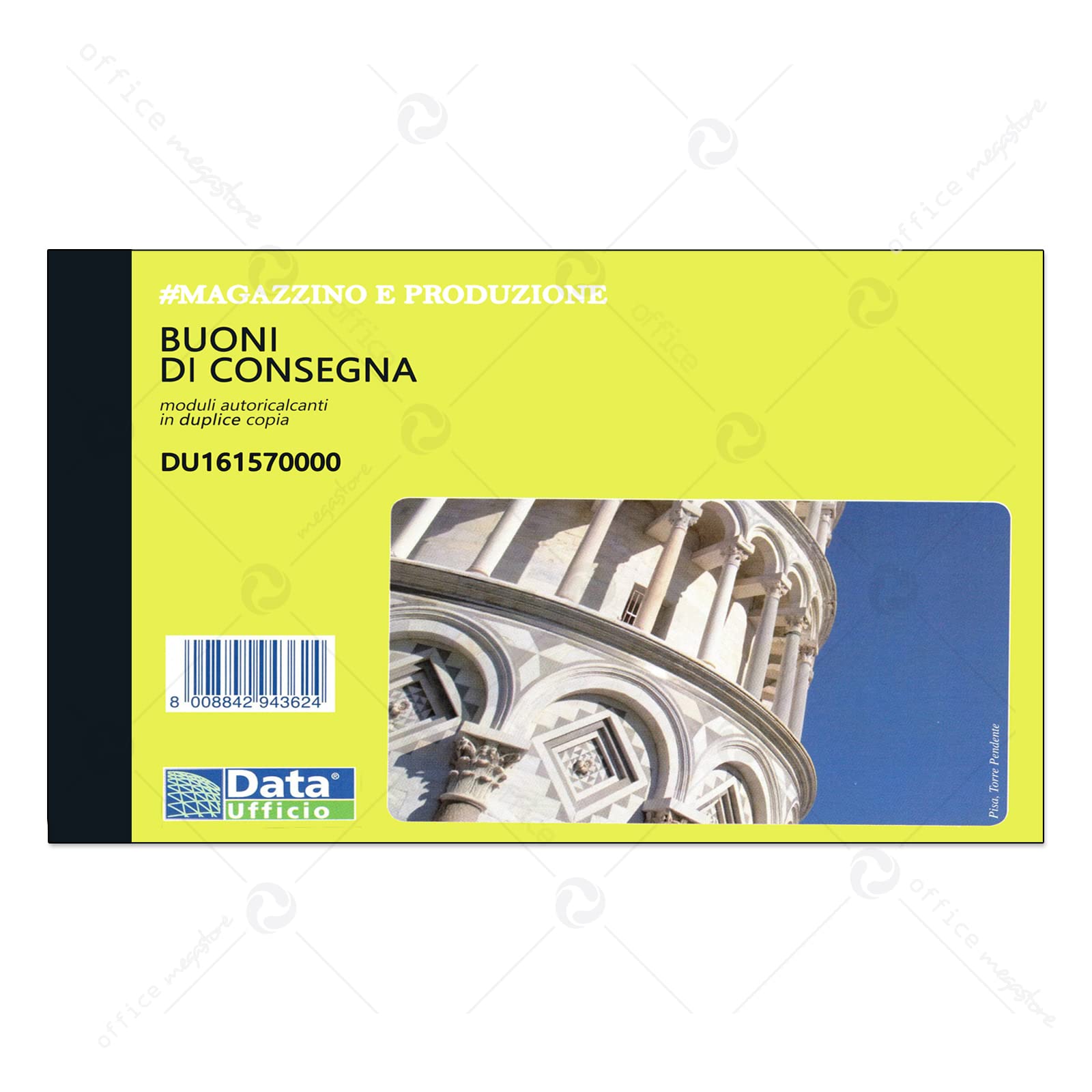 Confezione da 40 buoni consegna in duplice copia Data Ufficio autoricalcanti