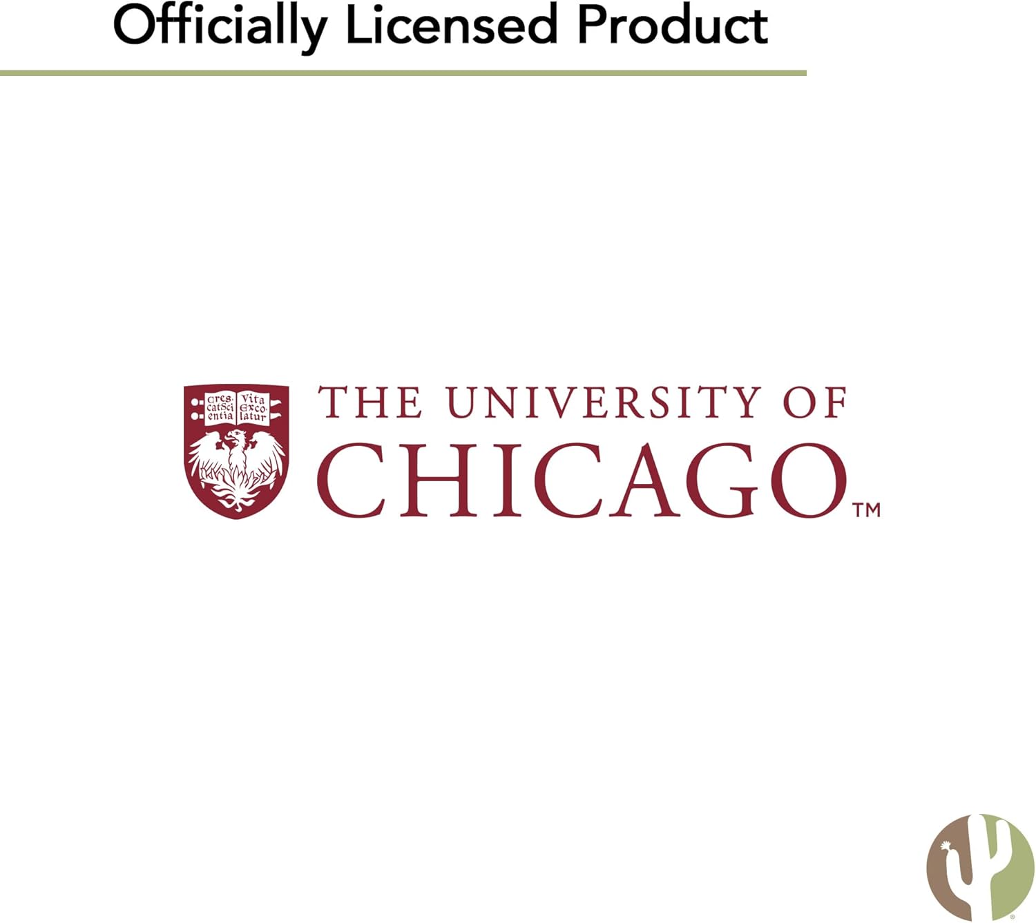 Desert Cactus The University of Chicago TUC Flag - 3 x 5 Feet Maroons Banner, Indoor/Outdoor Durable Fabric, 100% Polyester Design (Style 1)