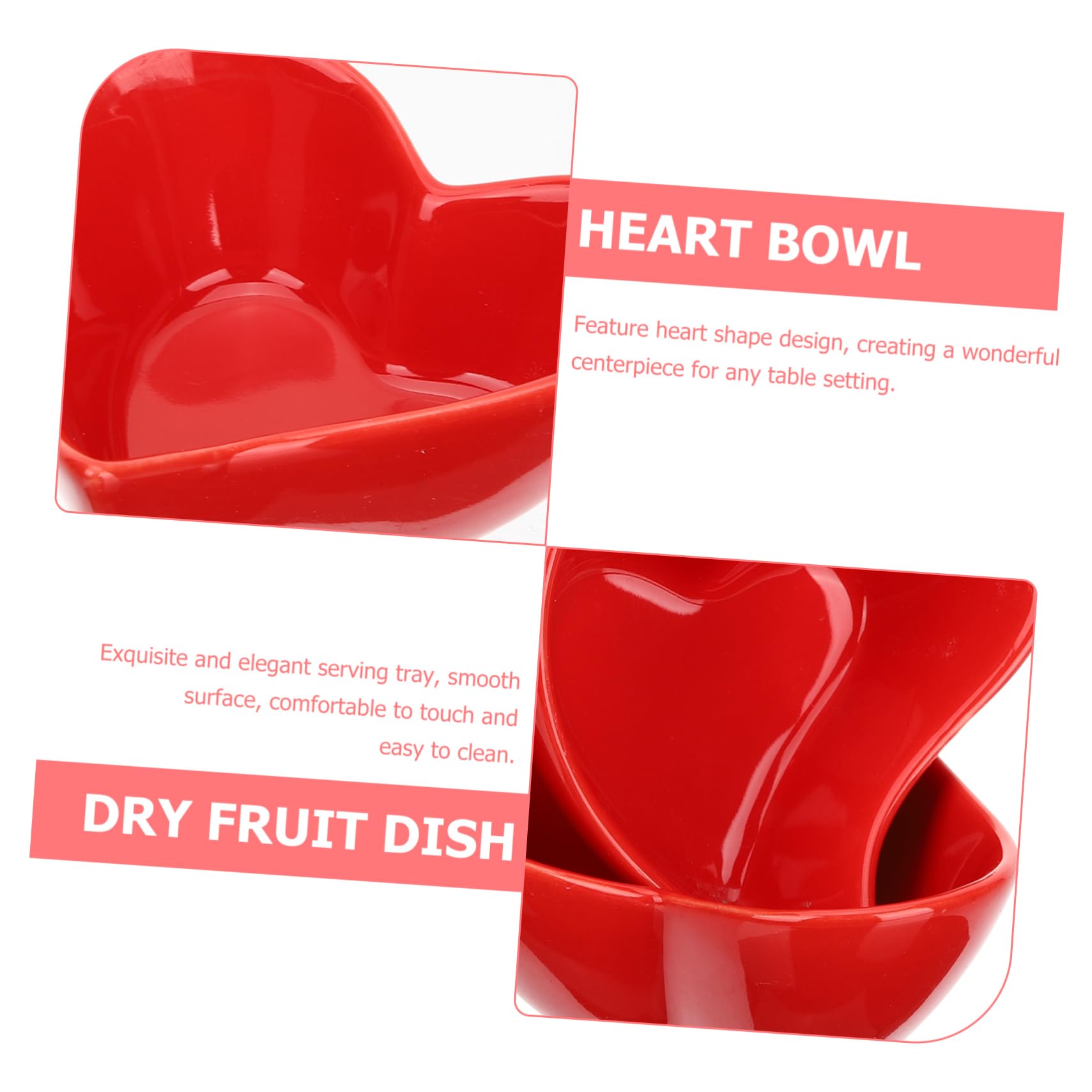  ハート型ボウル ハート型ガラスボウル 【Lsize】 | select shop Ruban