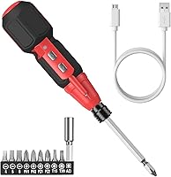 Vista 1 de AMIR Destornillador eléctrico inalámbrico, juegos de destornilladores eléctricos recargables, kit de herramientas de reparación automática portátil